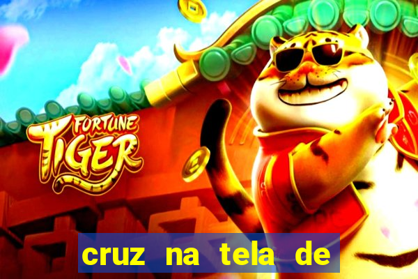 cruz na tela de cruz das